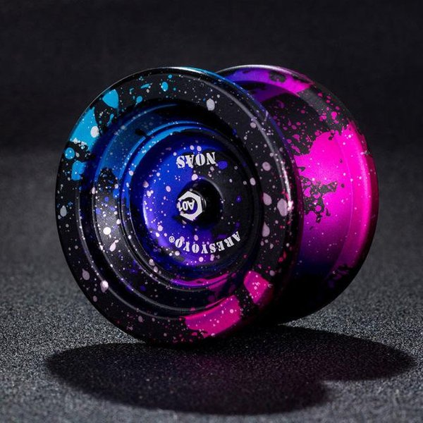 Metalowe Yoyo Ze Stopu Magiczne AO1 Yoyo Dla DorosłYch Profesjonalne Aluminiowe Yoyo ŁOżYsko Kulkowe Szybkie Yoyo Fabryka Klasyczna Zabawka Dla Dzieci Yoyo Blue-image