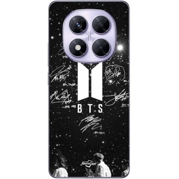 Funda Xiaomi Redmi Note 14 Pro 5G Firma Bts Noche Estrellada Maniacase-image