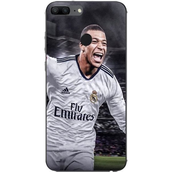 Coque Maniacase Pour Huawei Honor 9 Lite Kylian Mbappe Real Madrid Goal Negro-image
