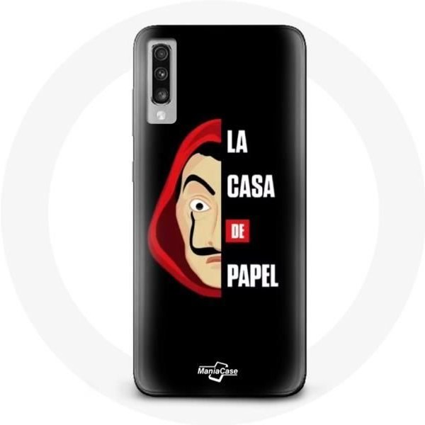 Funda - La Casa De Papel - Samsung Galaxy A50 - Flexible - Negra - ProteccióN-image