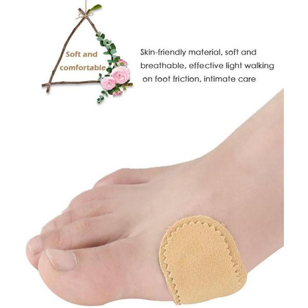 Almohadillas Removedoras De Callos Para Pies Antidesgaste Pegatinas Para Zapatos Tacones Altos Herramientas Para El Cuidado De Los Pies Gray-image