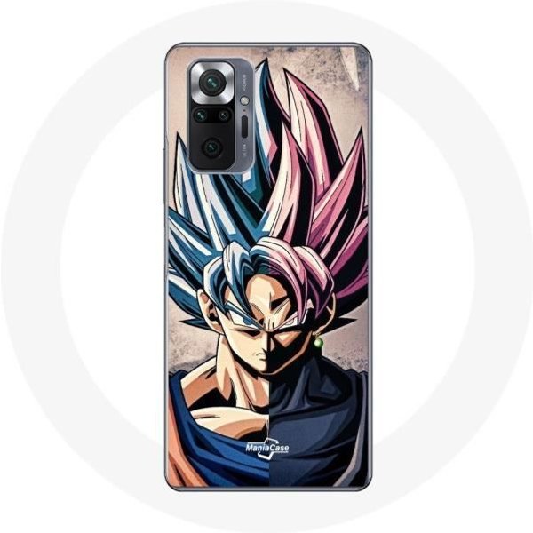 Funda Para Xiaomi Redmi Note 10 Pro Manga Anime Dragon Ball Multicolor-image