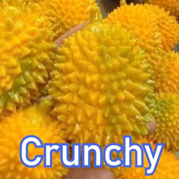 RęCznie Robiona ChrupiąCa, MięKka PiłEczka Antystresowa Durian I Smoczy Owoc, MięKka Zabawka Fidget, Zabawka Sensoryczna Asmr Do łAgodzenia Stresu-image