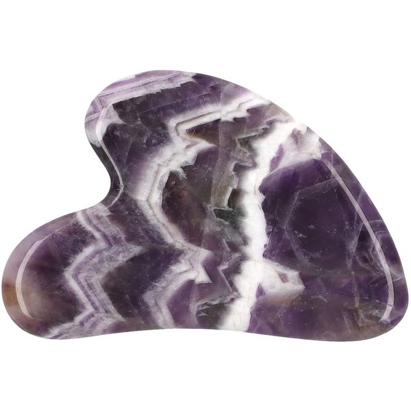 Clean Skin Club, Piedra Grabada Gua-Sha, Amatista, 1 Pieza Gray-image