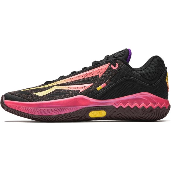 Anta Kai Speed 2 Kyrie Pioneer 2 Low Zapatillas De Baloncesto Hombre Zapatillas Negro Rosa 912541114S-4 43-image
