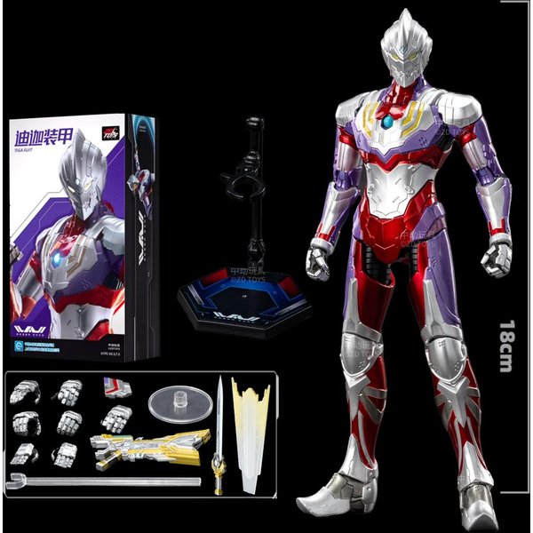 Figura De Ultraman ZD Toys Kotaro Higashi Traje Zero Traje Tiga Ace Ultra Seven Ultraman Jack Dibujos Animados Coleccionar Juguetes Regalos De CumpleañOs-image