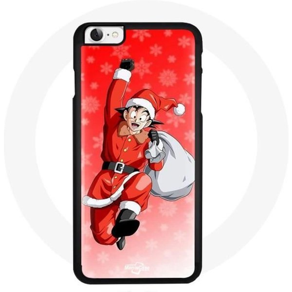 Funda Para Iphone SE - Maniacase - Anime Son Goku Dragon Ball - Flexible - Negra - Mixta-image
