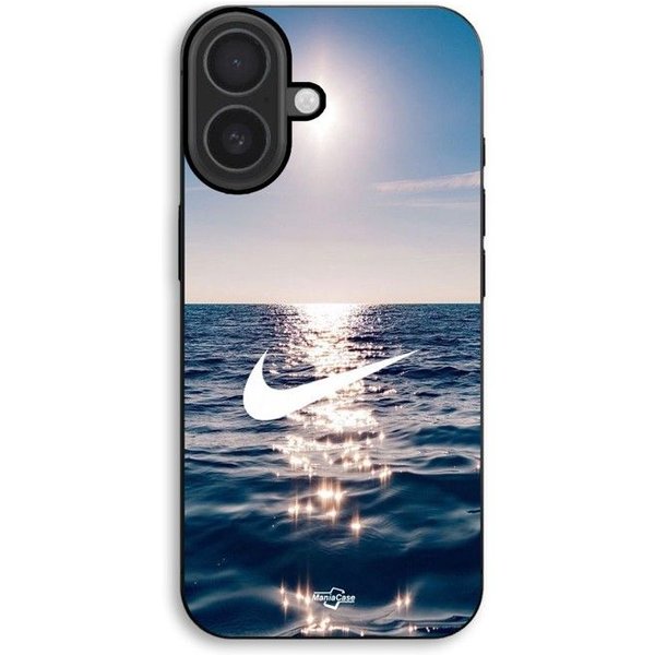 Etui Na Telefon - Maniacase - Iphone 17 - Silikon Tpu - MięKkie - Logo Nike Czarny-image
