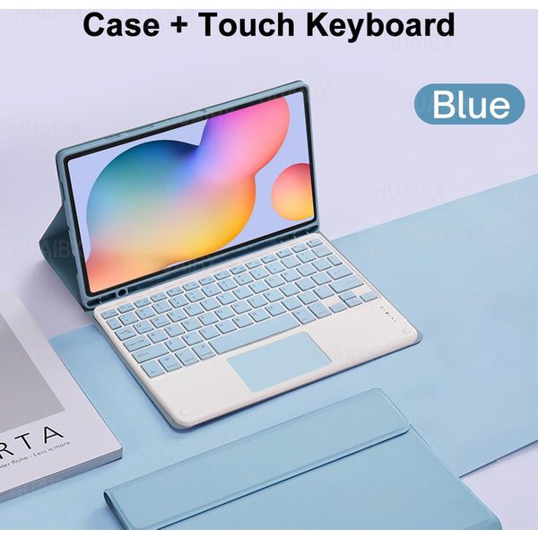Etui Z Klawiaturą Do Galaxy Tab S6 Lite 10,4 Cala, Odpinana OsłOna Klawiatury Do Samsung Tab S6 Lite SM-P610 P613 P615 P619 English Keyboard-image