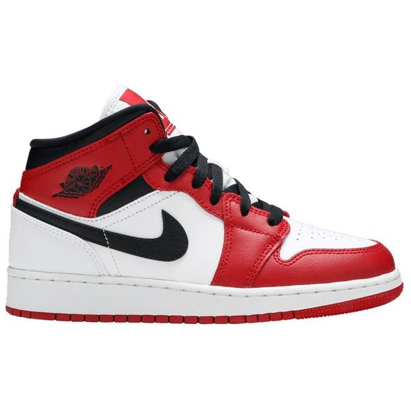 Air Jordan 1 Mid GS 'Chicago' 36.5 Black-image