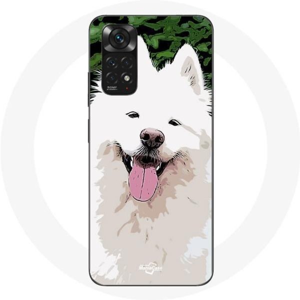 Coque Pour Xiaomi Redmi Note 11S SamoyèDe Blanc Race De Chiens-image