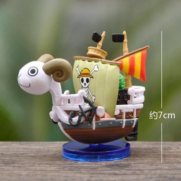 Figura One Piece Luffy Thousand Sunny Going Merry Barco Ensamblable Modelo Barco Pirata DecoracióN Juguetes Para NiñOs Regalo De CumpleañOs Para NiñOs-image