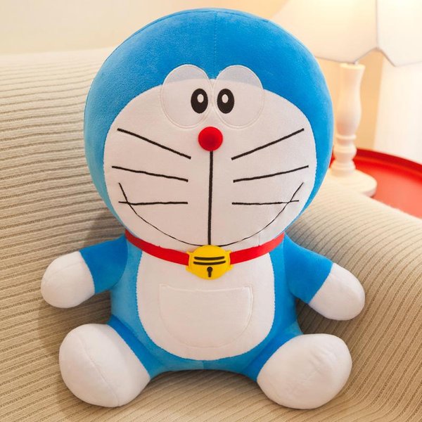 Nuevo Lindo Dibujo Animado Doraemon Peluche MuñEco MuñEca Azul Gordo Creativo Gato Dingdang MuñEco De Trapo 65Cm-image