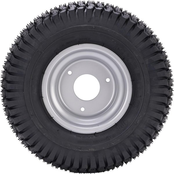 NeumáTico 13X6.506 Con Llanta 6PR Caucho TraccióN Mejorada NeumáTico Todoterreno Para ATV UTV Go Kart Carrito De Golf-image