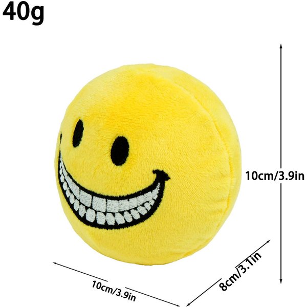 Kawaii Arg Redondo Amarillo Sonriente Verity CojíN De Peluche Linda Cara Feliz Almohada Rellena Esponjosa DecoracióN De HabitacióN Peluche Regalo Yellow-image