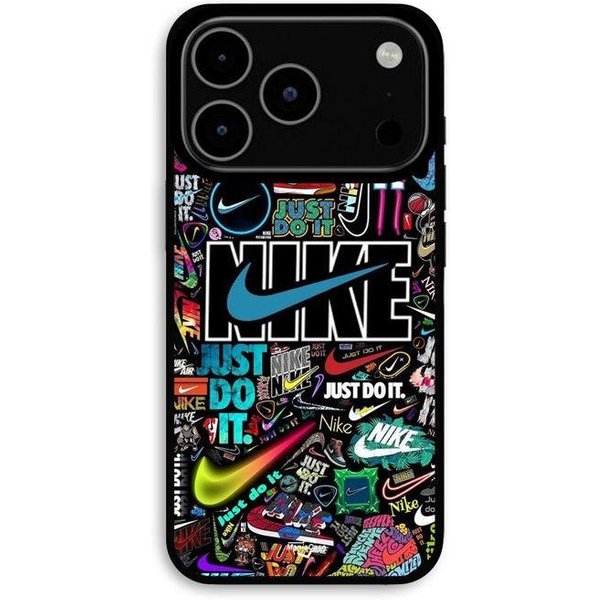 Funda Para Iphone 17 Pro Max Nike Air Colorida Estilo Just Do It Pikachu Goku Maniacase Negro-image