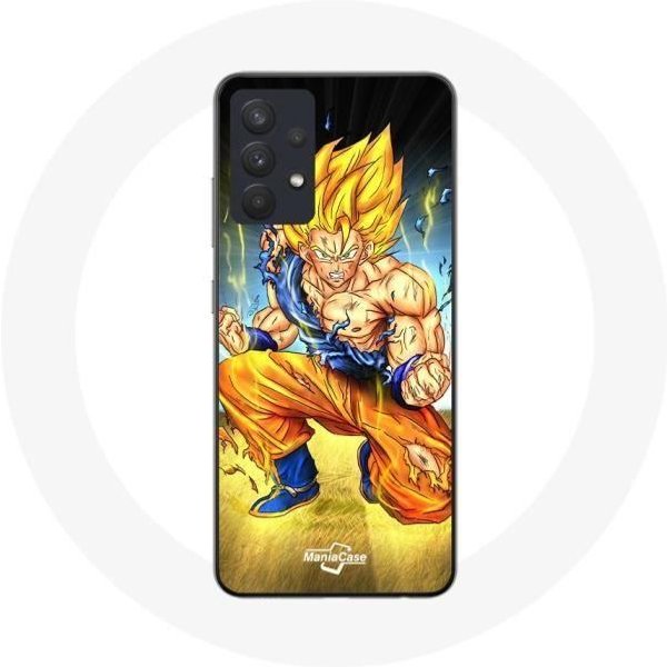 Funda Para Samsung Galaxy A13 4G / A13 4G Lite Son Goku Dragon Ball Cuerpo Enfadado-image