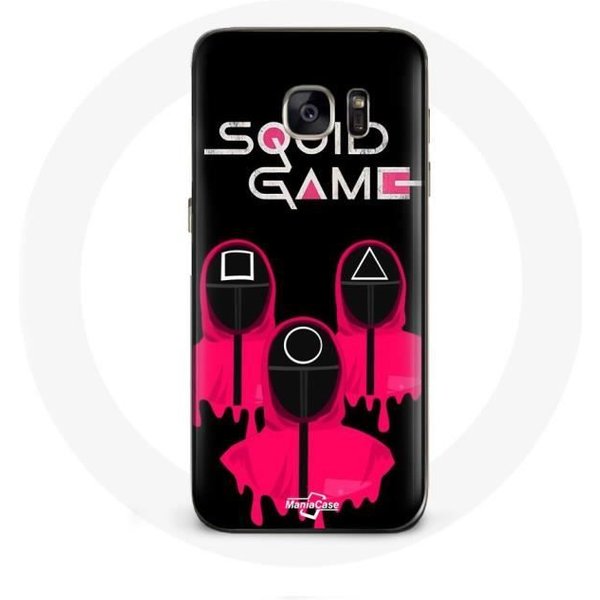 Funda Para Samsung Galaxy S6 Juego Del Calamar MáScaras Cuadrado TriáNgulo Y CíRculo-image