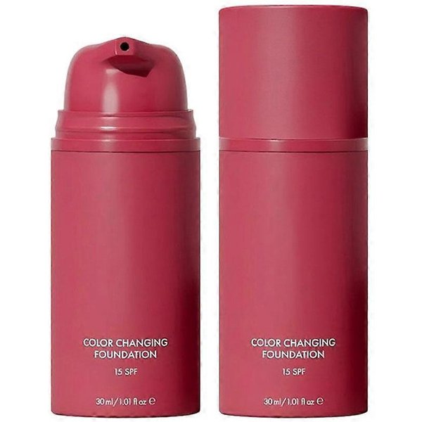 Base De Maquillaje LíQuida Que Cambia De Color De 30 Ml Con SPF 15 Que Se Adapta Al Tono De Tu Piel Para Un Acabado Natural Y Transpirable-image
