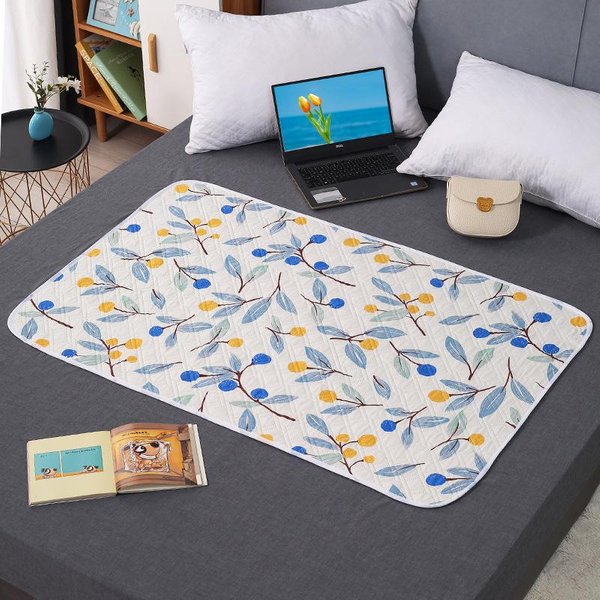 Almohadilla Menstrual Antifugas, Almohadilla Para Orina, Almohadilla Para Incontinencia Para Personas Mayores, Protector De Cama, PañAl Para Adultos, SáBana, Tela Transpirable, Impermeable, Lavable, ColchóN 50*70Cm-image