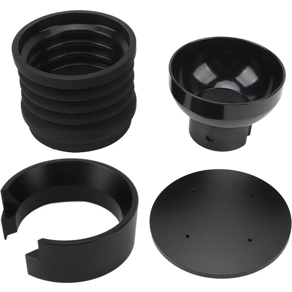 Tolva De Dosis ÚNica Para Molinillo De Café MMG FuncióN 2 En 1 Molinillo De Café Soplador Contenedor De Granos Negro-image