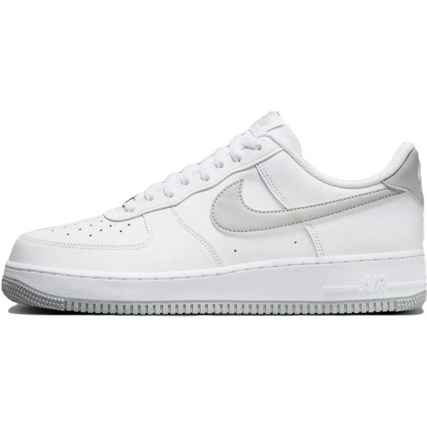 Nike Hombre Air Force 1 07 Blanco Gris Humo Claro Zapatillas Hombre FJ4146-100 45.5 White-image