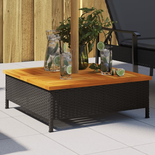 Vidaxl Funda Para Base De Sombrilla De JardíN, Negra, 70X70X25 Cm-image