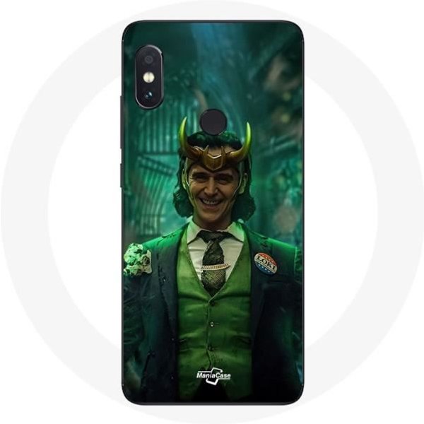 Funda Para Xiaomi Redmi Note 5 Pro Loki Thor Ragnarok Con Casco PóSter Personaje Serie Temporada 1-image
