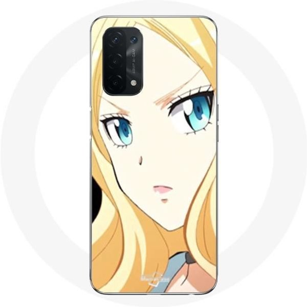 Funda Para Oppo A74 5G - Maniacase - Irina Jelavic - Anime Manga - Flexible - Blanco-image