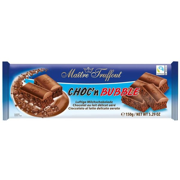 Maitretruffout Choc´N Bubble Chocolate Con Leche 150 G-image