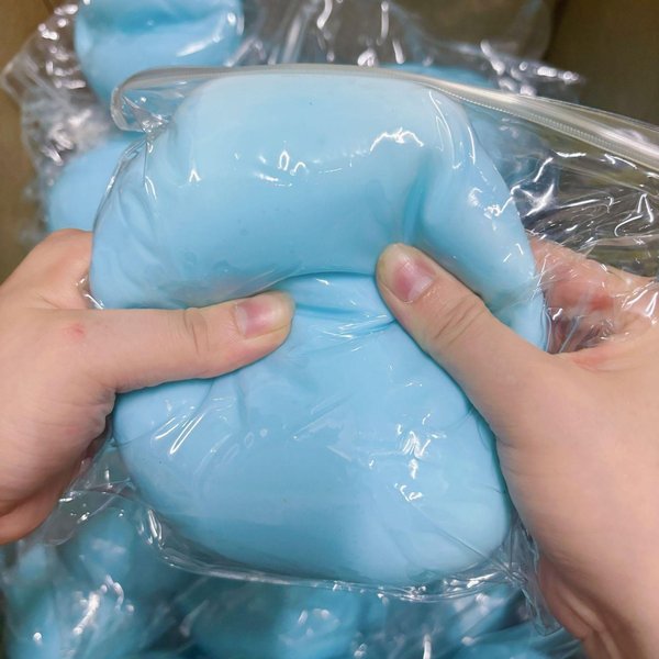 Super DużY BułEczka Mleczna Squishy Wilgotne Mleczne Chleb Fidget Zabawka Asmr Zabawka Do ŚCiskania Zabawki Anty-Stresowe Dla Dzieci Ulga W Stresie Dla DorosłYch Niebieski-image