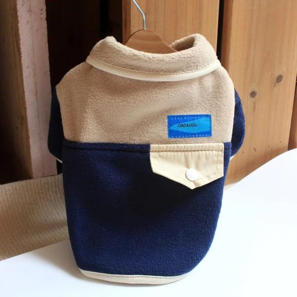 Abrigo De Solapa Para Perro Mascota Ropa Para Perro Gato Ropa Para Perro OtoñO Invierno Ropa Teddy Beagle SuéTer De Lana SuéTer Ropa Para Perro Abrigo Para Mascota XXL-image
