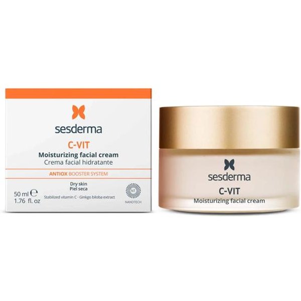 Sesderma C Vit NawilżAjąCy Krem Do Twarzy Witamina C 50Ml White-image