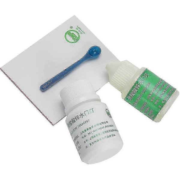 Kit De Cemento Dental De Policarboxilato De Zinc 15Ml LíQuido Y 30G Polvo Para Aplicaciones De CementacióN De Coronas Y Puentes Permanentes-image