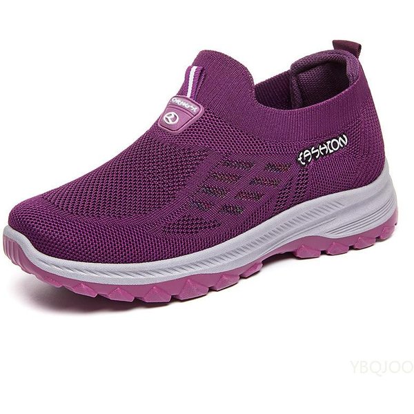 Zapatos Vulcanizados De Moda Para Mujer Nuevos De Primavera Y Verano Malla Transpirable Zapatos Deportivos Antideslizantes Para Mujer Zapatos Casuales Para Caminar 41-image