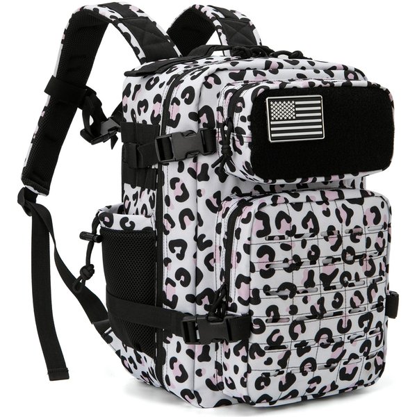 Taktyczny Plecak 25L Dla MężCzyzn, Wycinany Laserowo, Molle, Plecak Dzienny, Outdoor, SiłOwnia, Trekking, Plecak-image