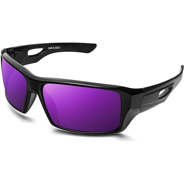 Gafas De Sol Wraparound Maxjuli Para Hombre Mujer ProteccióN UV400 Gafas De Sol Deportivas Pesca ConduccióN 8232-image