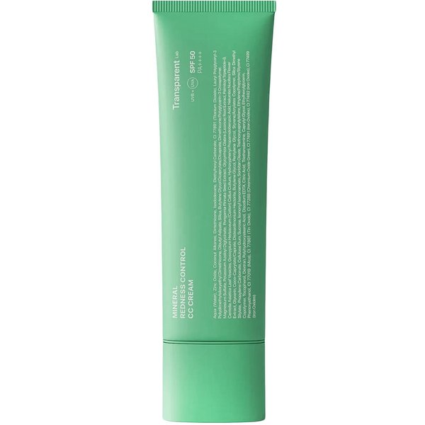 Transparent Lab - Mineral Redness Control CC Cream, 45 Ml - Krem KoloryzująCy SPF 50 RedukująCy Zaczerwienienia-image