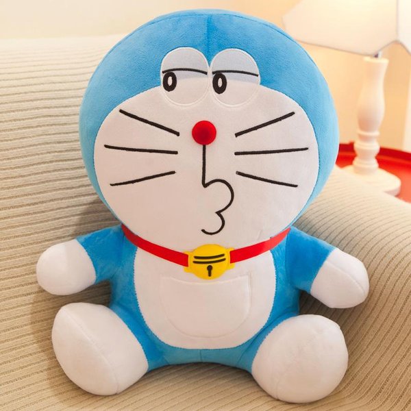 Nuevo Lindo Dibujo Animado Doraemon Peluche MuñEco MuñEca Azul Gordo Creativo Gato Dingdang MuñEco De Trapo 25Cm-image
