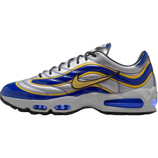 Zapatillas Unisex Nike Air Max Joga Bonito R9 Plata MetáLico Varsity Maize Azul Varsity-Royal Negro IX8646-001 39 Blue-image