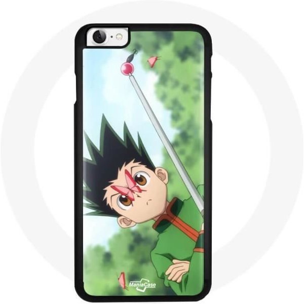 Funda Iphone 8 - Maniacase - Gon Hunter X Hunter - Flexible - Negra - Anime Manga-image