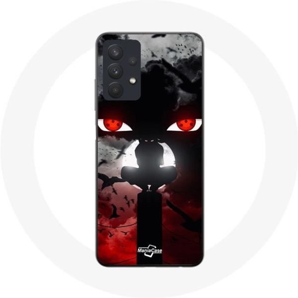 Funda - Naruto - Itachi Uchiha - Flexible - Blanca - Anime Para Samsung Galaxy A32 5G-image