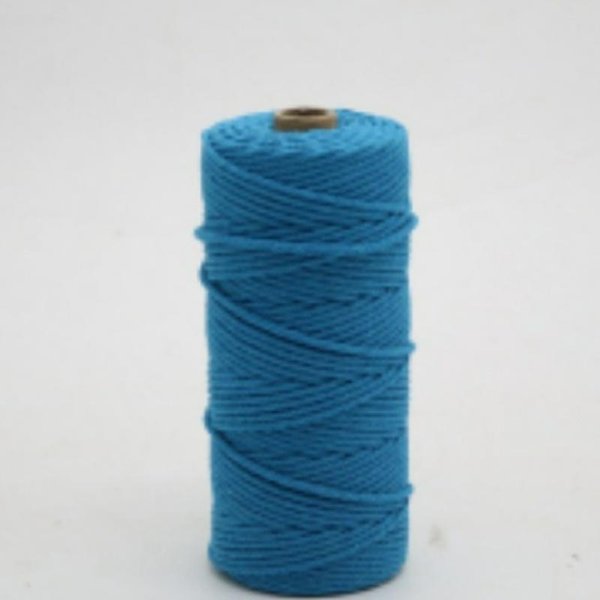 Cuerda De AlgodóN Para Macramé, Hilo De AlgodóN De Colores, Materiales Para Macramé, Manualidades De Bricolaje, Hilo De Crochet Para Navidad, Bodas, DecoracióN Del Hogar 3Mm 100Meters-image