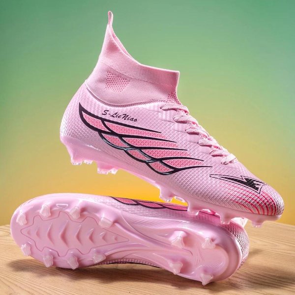 Nowe Buty PiłKarskie MęSkie Buty PiłKarskie Buty Treningowe Kolce PiłKarskie Meczowe Ultralekkie Fg AntypośLizgowe Buty PiłKarskie DłUgie Kolce Outdoor 43-image