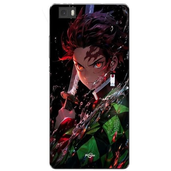Coque Maniacase Pour Huawei P8 Lite Demon Slayer Nezuko Kamado Manga Anime-image