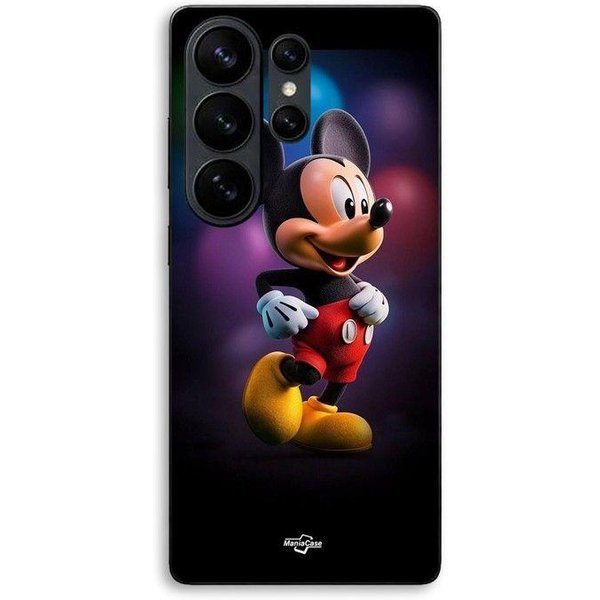Funda Para Samsung Galaxy S26 Ultra Mickey Globos De Colores Maniacase Negro-image