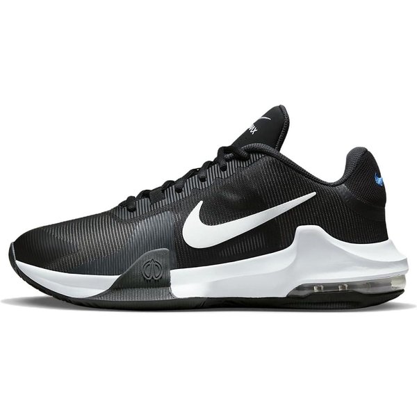 Zapatillas Nike Air Max Impact 4 Negro Blanco Azul Racer Para Hombre Antracita DM1124-001 43-image