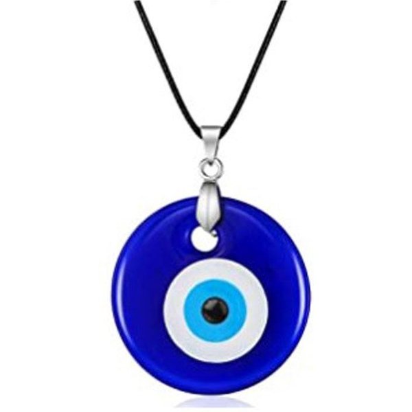 Niebieski Szklany Naszyjnik Oko Proroka - Turecka BiżUteria Z Zawieszką Blue-image