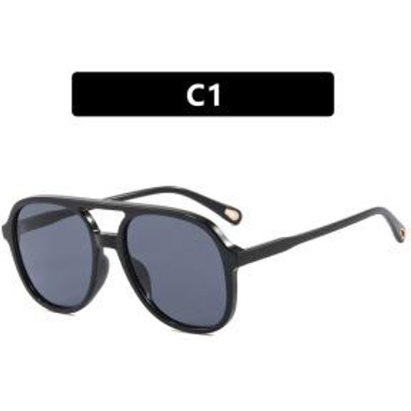ÚLtimas Gafas De Sol Para Hombre Gafas De Sol Premium Para Hombre Stt Retro Cuadradas Modernas Aviador Gafas De Sol Hip Hop Gafas De Sol Con Estilo ProteccióN UV 400 Gafas-image