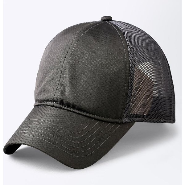 Gorras Trucker Snapback Cabeza Grande M, L, Xl, XXL Gorras De BéIsbol Para Hombres Mujeres Ajustables Malla Trasera Blanca Gorras De BéIsbol 56-60Cm 60-65Cm XL 61-65Cm Gray-image